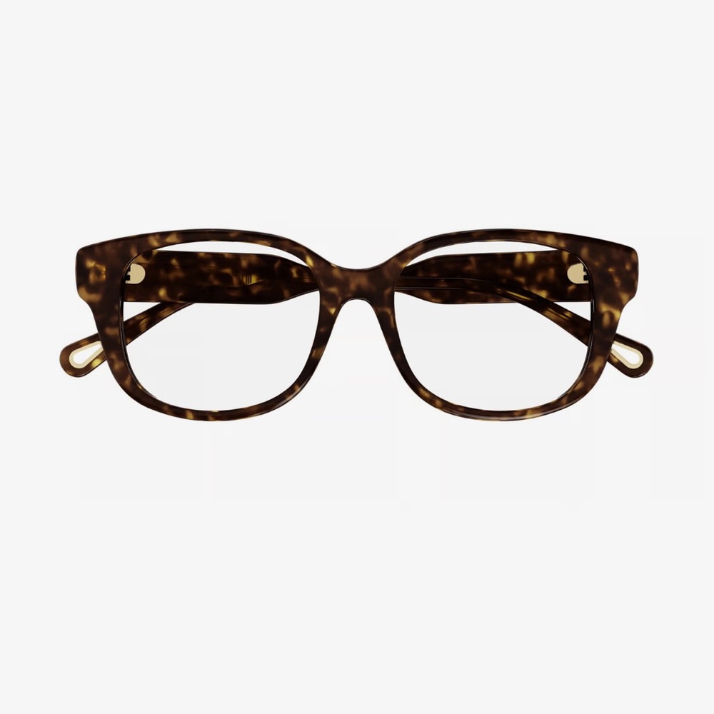 Brand new Chloé glasses style CH0198O EYEGLASSES size 53/16 Havana color